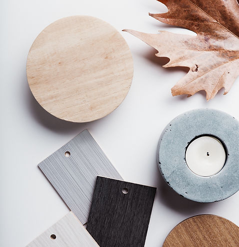 Objetos de diseño de interiores